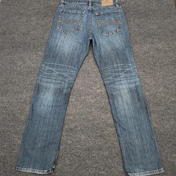 Cody James Mens 33x34 Blue Bootcut Cowboy Western Denim Jeans Whiskering - Picture 2 of 8